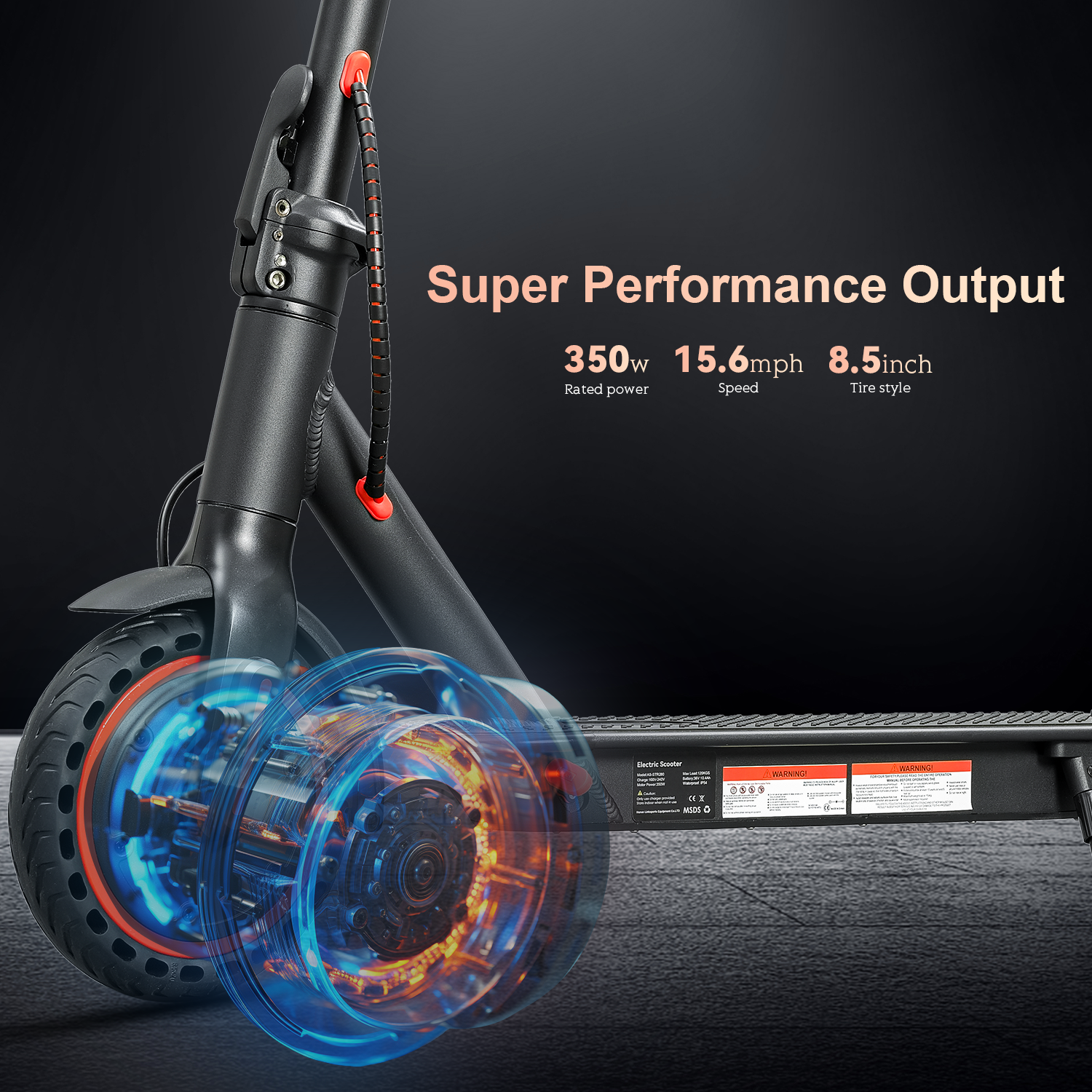 HS-04Pro Electric City Scooter 08