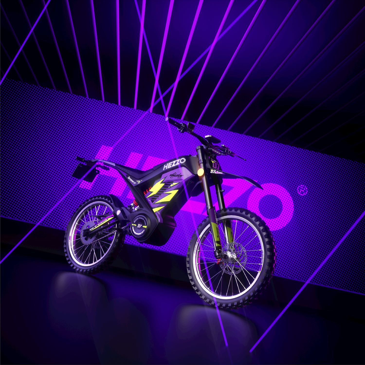 HEZZO D7 Electric Dirt Bike